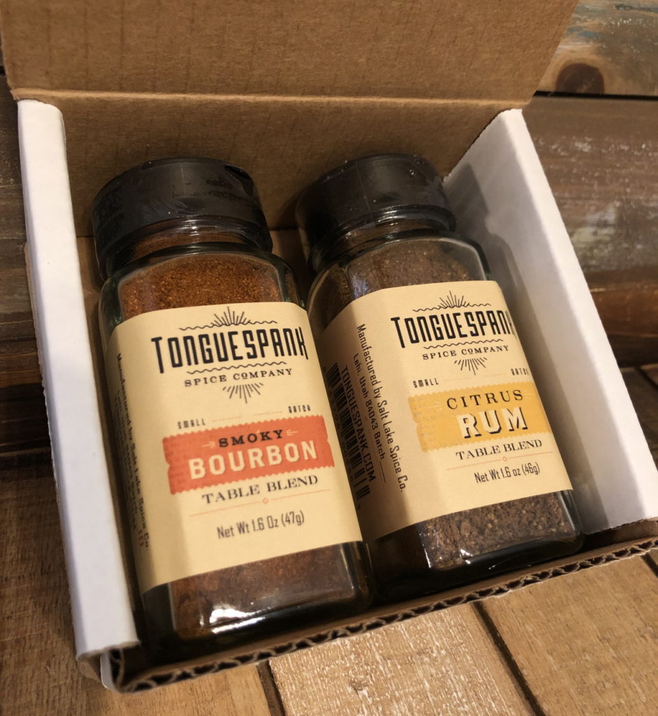 Smoky Bourbon and Citrus Rum spice blend combo Tonguespank Spice Company Fixing boring food