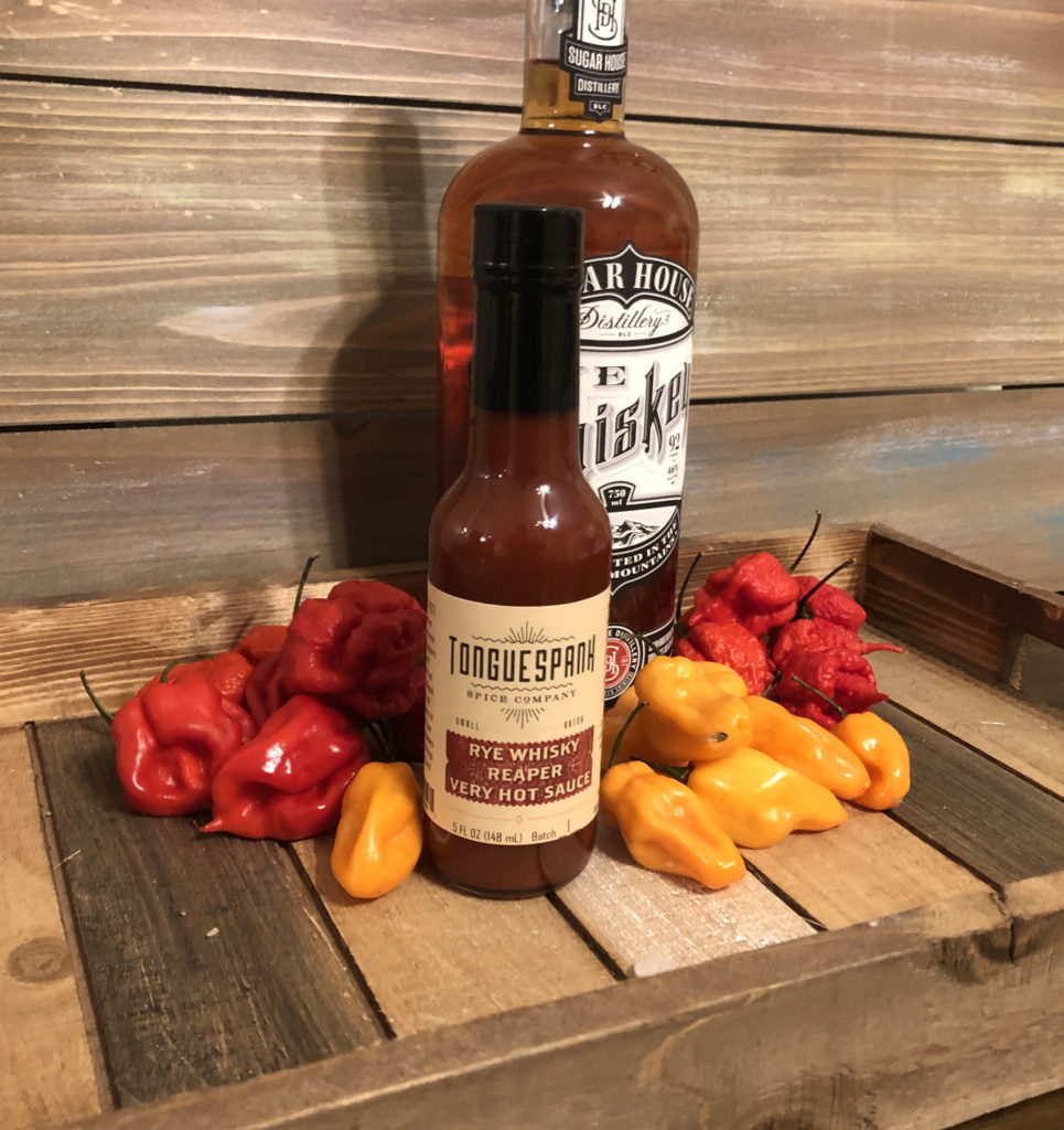 Rye Whisky Reaper Hot Sauce Tonguespank Spice Company Fixing boring food with hot spices and